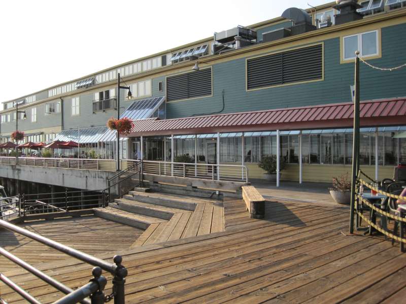 More of the dock boardwalk