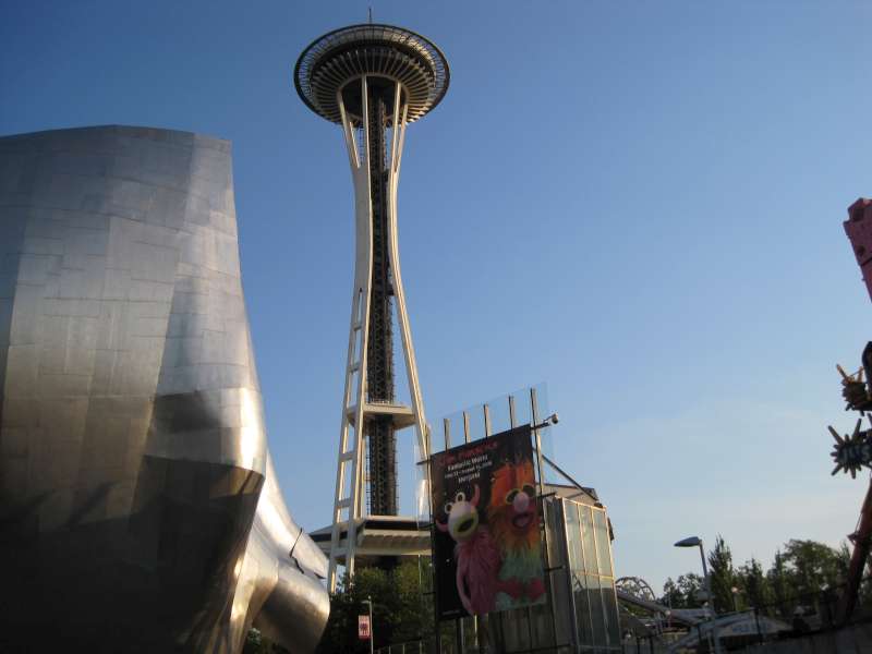 The famous Space Needle
