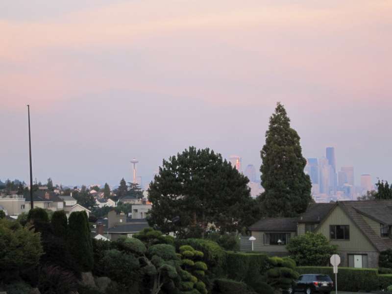 Space Needle from a distance