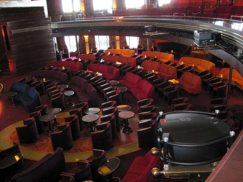 View of main floor from balcony