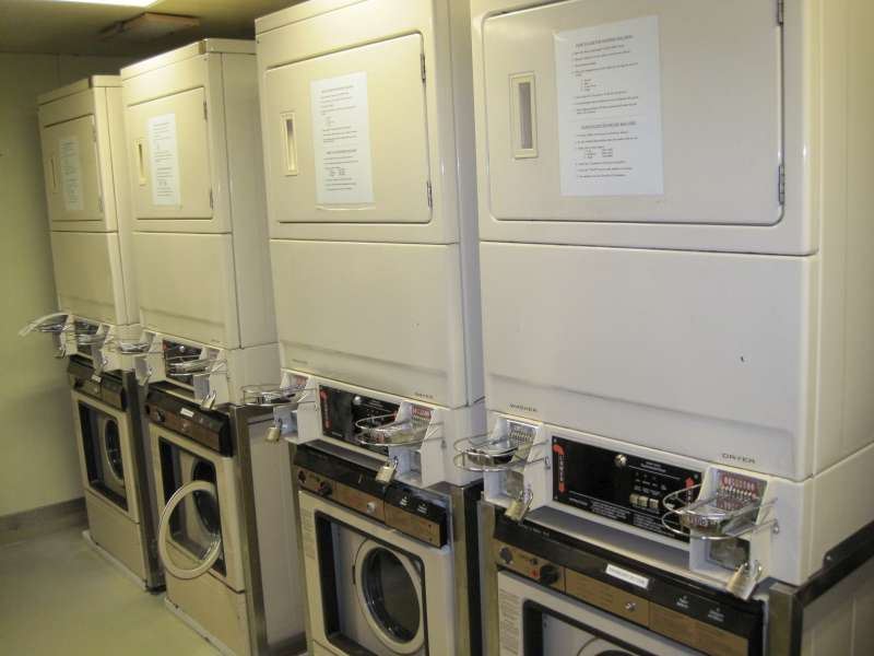 Dryers over washers