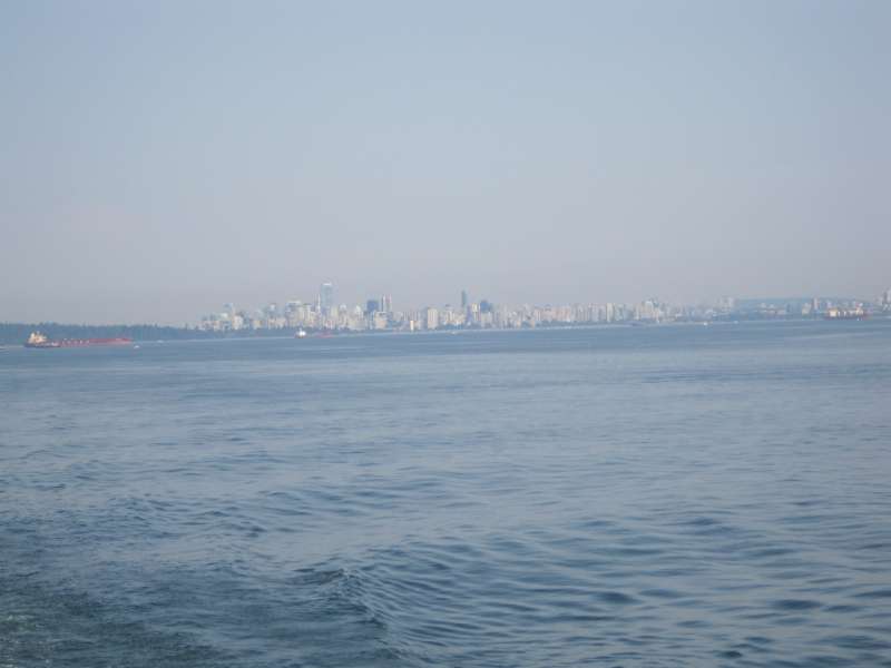 Vancouver in the distance