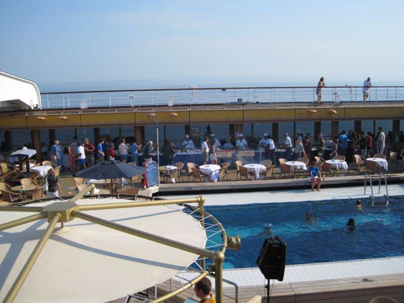 Pool in use