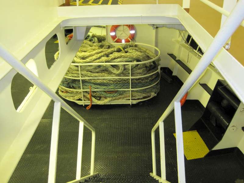 Did some snooping below decks