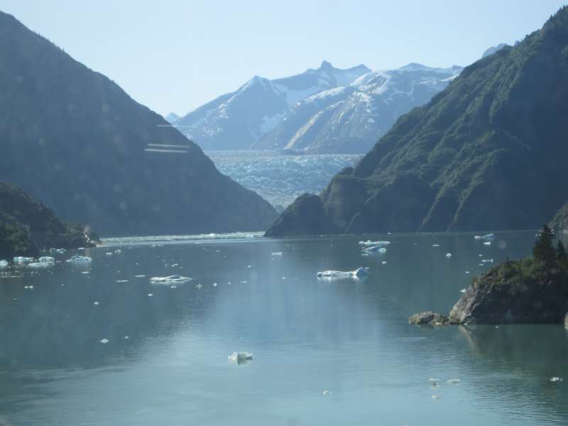 The closest we got to the glacier