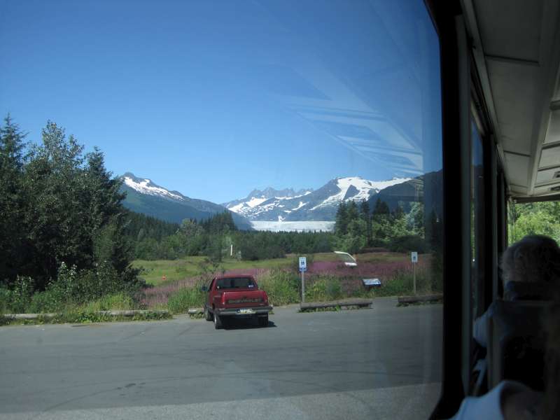 The Mendenhall glacier