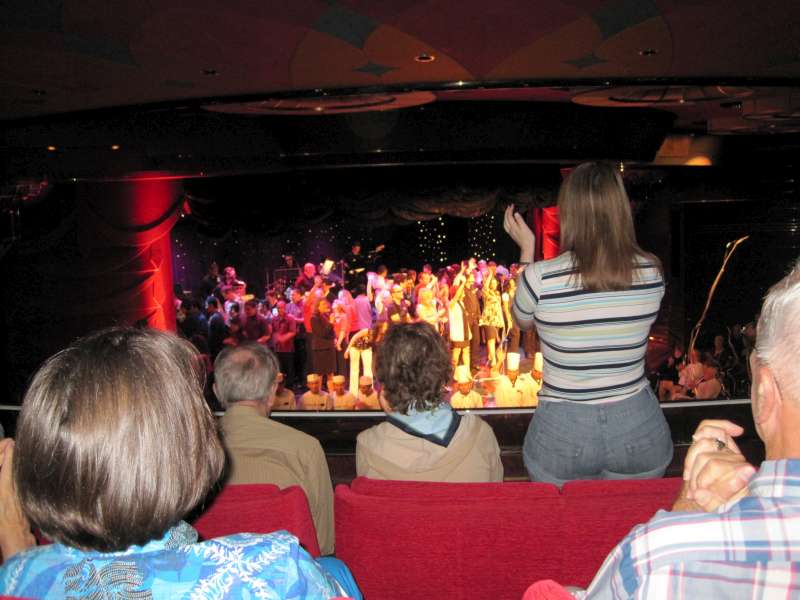Presentation on stage