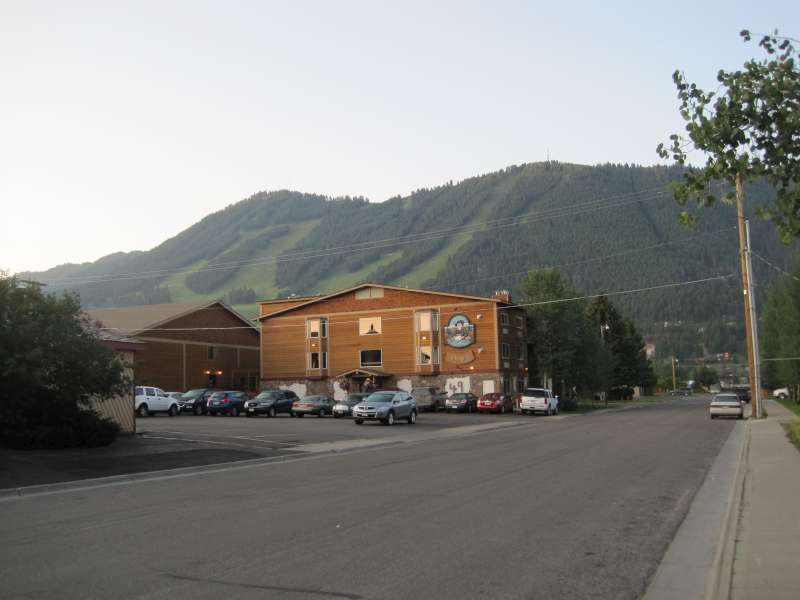 49er Inn in Jackson Hole - we stayed here