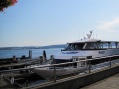 One of the boats docked