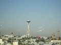 Distant shot of Space Needle