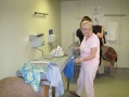 The laundry room in use